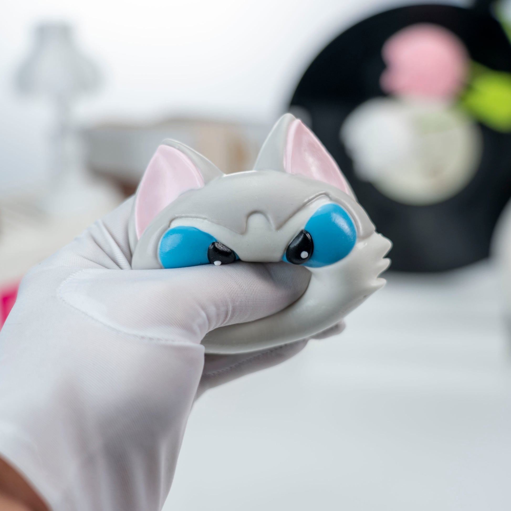 Puff meow squishy toy