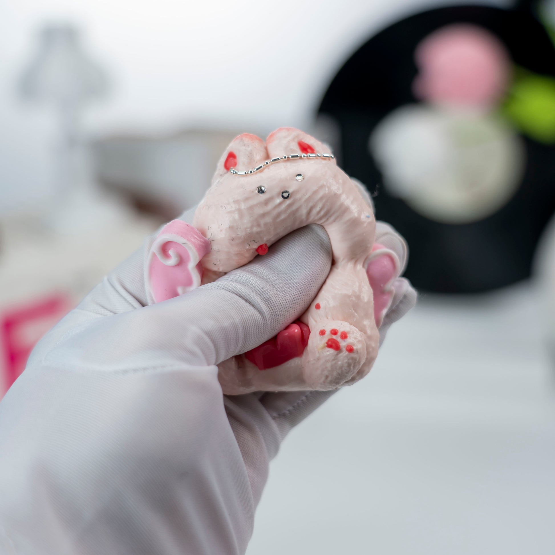 Strawberry Jam Bunny squishy toy