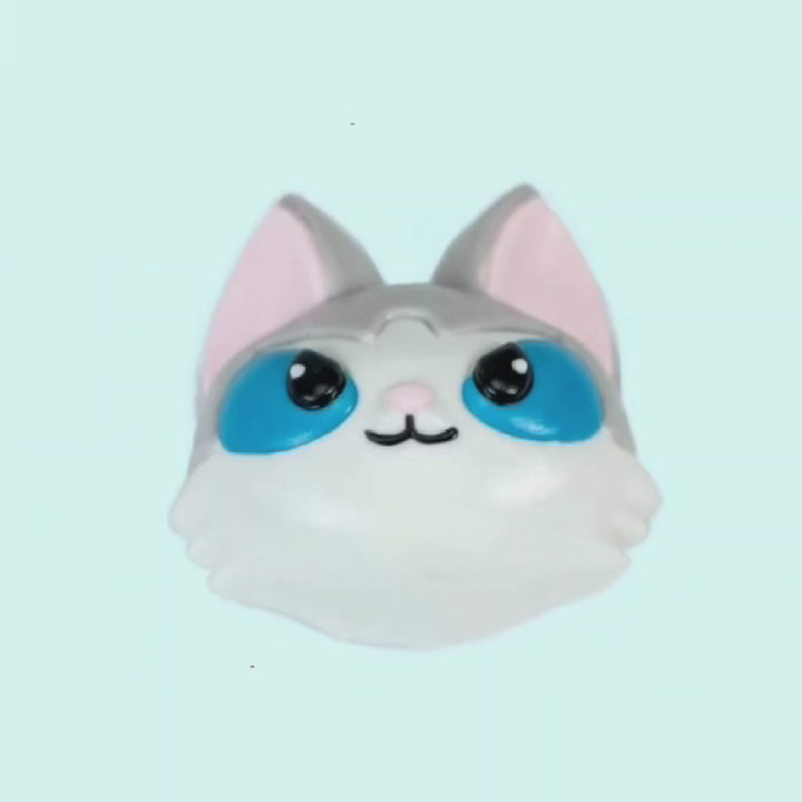 Puff meow squishy toy